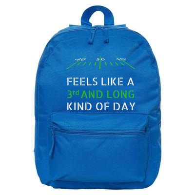 Football Feels Like 3rd And Long Kind Of Day 16 in Basic Backpack