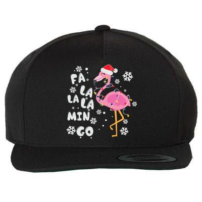 Funny Fa La Mingo Ugly Christmas Flamingo Cute Gift Wool Snapback Cap