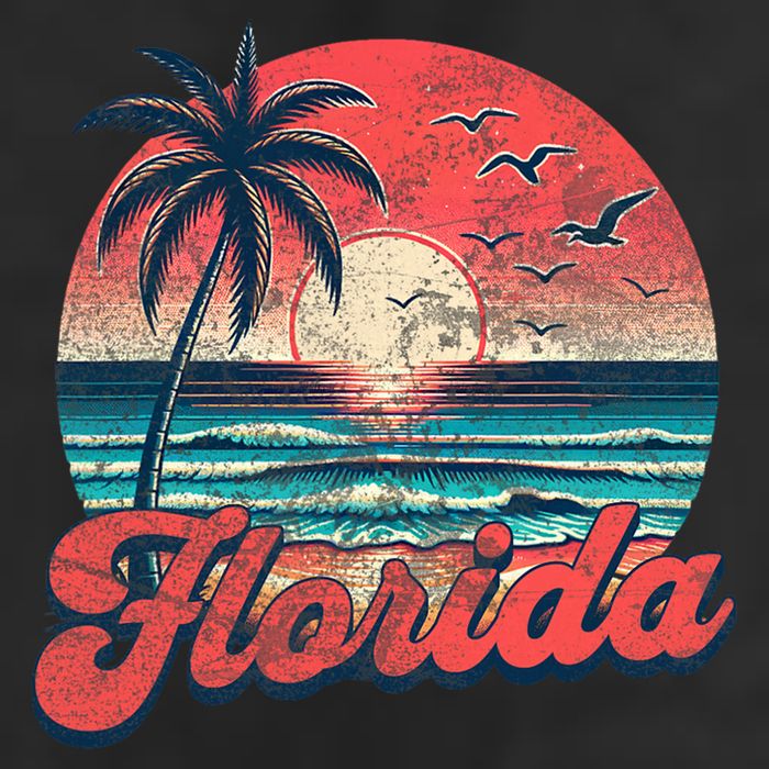 Florida 11oz C Handle Ceramic Mug