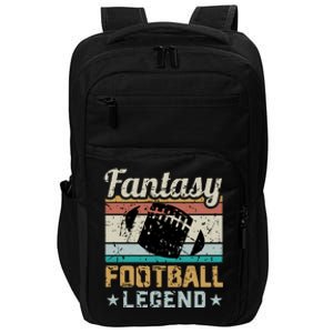 Fantasy Football Legend Retro Style Impact Tech Backpack