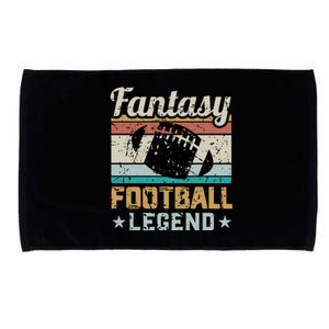 Fantasy Football Legend Retro Style Microfiber Hand Towel