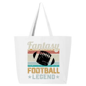 Fantasy Football Legend Retro Style 25L Jumbo Tote