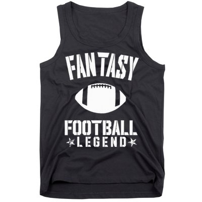 Fantasy Football Legend Fans Awesome Cool Gift Tank Top