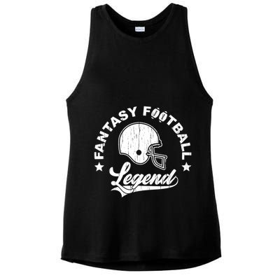 Fantasy Football Legend Funny Gift Ladies PosiCharge Tri-Blend Wicking Tank