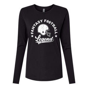 Fantasy Football Legend Funny Gift Womens Cotton Relaxed Long Sleeve T-Shirt