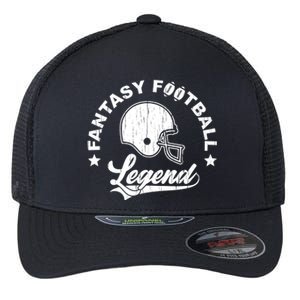 Fantasy Football Legend Funny Gift Flexfit Unipanel Trucker Cap