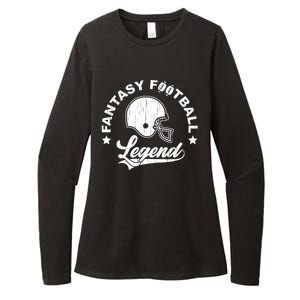 Fantasy Football Legend Funny Gift Womens CVC Long Sleeve Shirt