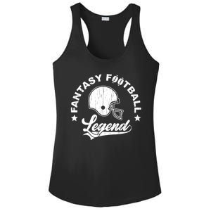 Fantasy Football Legend Funny Gift Ladies PosiCharge Competitor Racerback Tank