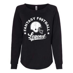 Fantasy Football Legend Funny Gift Womens California Wash Sweatshirt