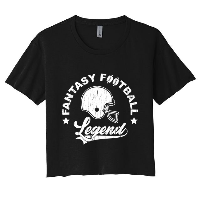 Fantasy Football Legend Funny Gift Crop Top
