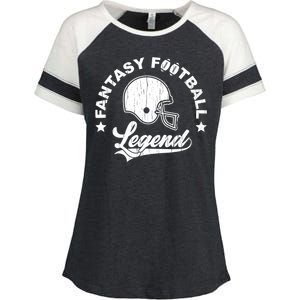 Fantasy Football Legend Funny Gift Enza Ladies Jersey Colorblock Tee