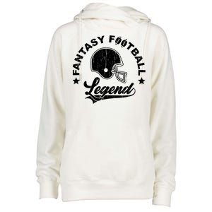 Fantasy Football Legend Funny Gift Womens Funnel Neck Pullover Hood