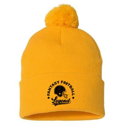 Fantasy Football Legend Funny Gift Pom Pom 12in Knit Beanie