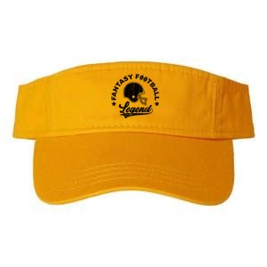 Fantasy Football Legend Funny Gift Valucap Bio-Washed Visor