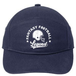 Fantasy Football Legend Funny Gift 7-Panel Snapback Hat