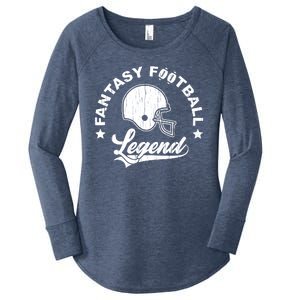 Fantasy Football Legend Funny Gift Women's Perfect Tri Tunic Long Sleeve Shirt