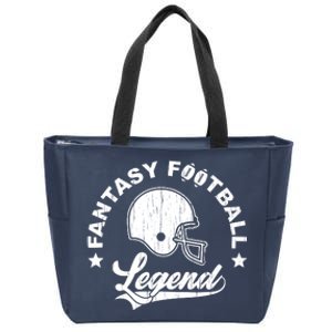 Fantasy Football Legend Funny Gift Zip Tote Bag