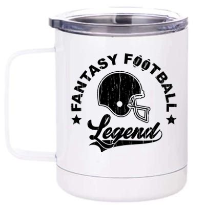 Fantasy Football Legend Funny Gift 12 oz Stainless Steel Tumbler Cup