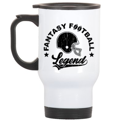 Fantasy Football Legend Funny Gift Stainless Steel Travel Mug