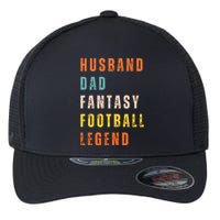 Fantasy Football Legend Gift For Dad Husband Flexfit Unipanel Trucker Cap