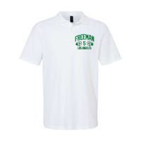 Freddie Free Los Angeles Baseball St PatrickS Clover Funny Gift Softstyle Adult Sport Polo