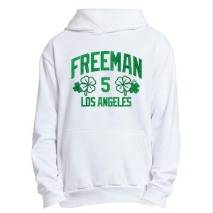 Freddie Free Los Angeles Baseball St PatrickS Clover Funny Gift Urban Pullover Hoodie