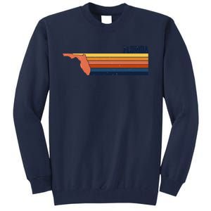 Retro Vintage Florida Tall Sweatshirt