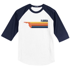 Retro Vintage Florida Baseball Sleeve Shirt