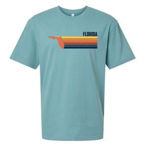 Retro Vintage Florida Sueded Cloud Jersey T-Shirt