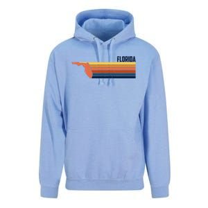 Retro Vintage Florida Unisex Surf Hoodie