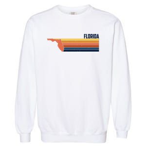 Retro Vintage Florida Garment-Dyed Sweatshirt