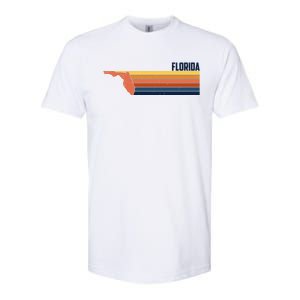 Retro Vintage Florida Softstyle CVC T-Shirt