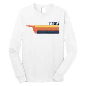 Retro Vintage Florida Long Sleeve Shirt