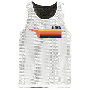 Retro Vintage Florida Mesh Reversible Basketball Jersey Tank