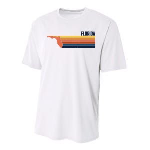 Retro Vintage Florida Performance Sprint T-Shirt