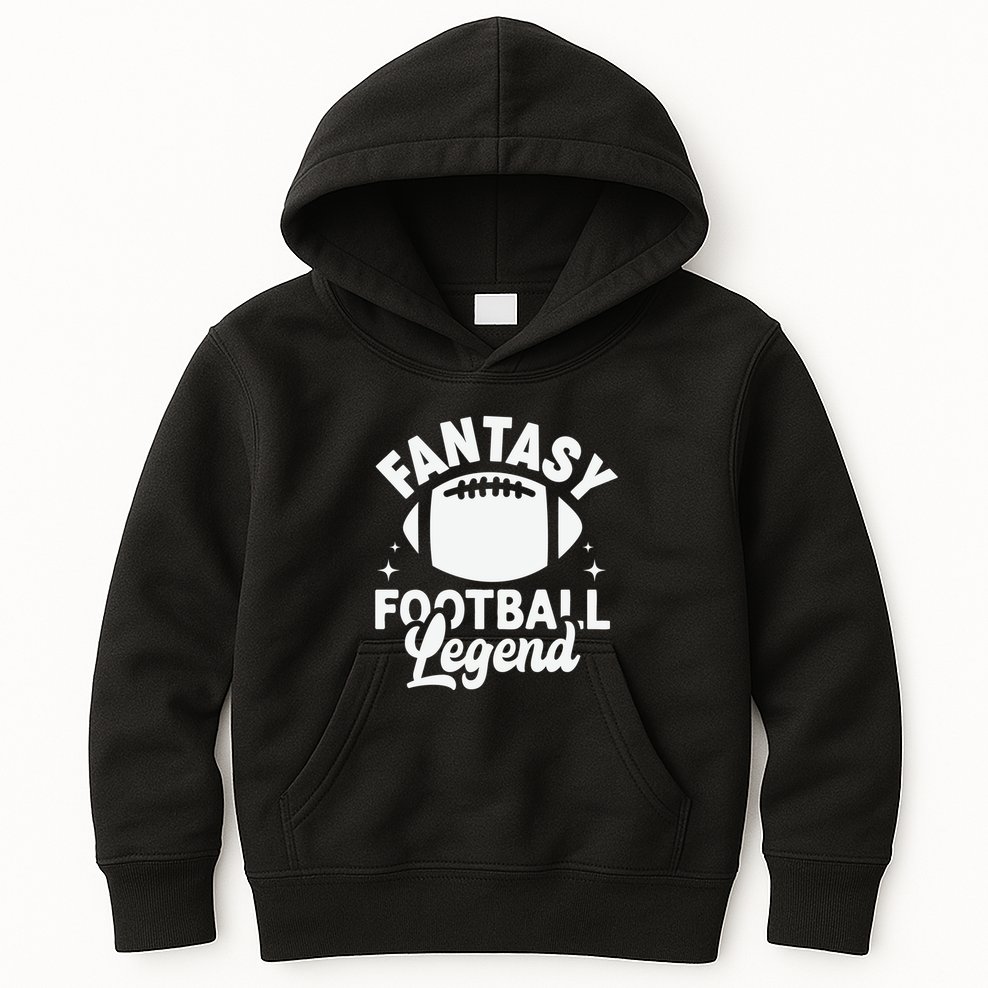 Fantasy Football Legend Sporty Graphic Kids Hoodie