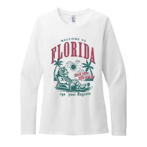 Florida Womens CVC Long Sleeve Shirt