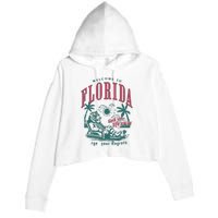 Florida Crop Fleece Hoodie