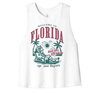 Florida Women's Racerback Cropped Tank