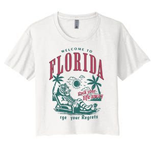 Florida Women's Crop Top Tee