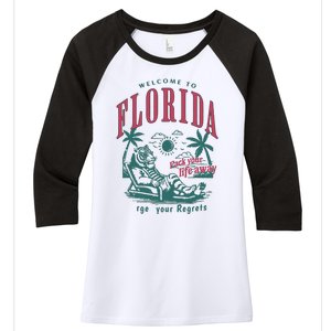 Florida Women's Tri-Blend 3/4-Sleeve Raglan Shirt