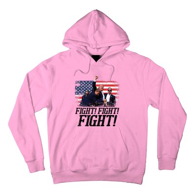 Fight Fist Legend Trump 2024 Survived Shot At Election Rally Hoodie