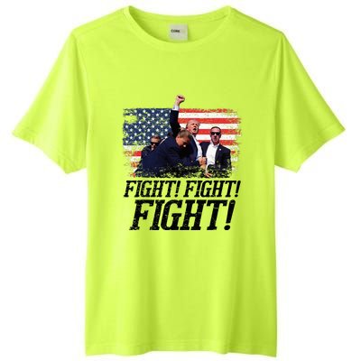 Fight Fist Legend Trump 2024 Survived Shot At Election Rally Tall Fusion ChromaSoft Performance T-Shirt