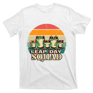 Funny Frog Lover Leap Day Squad February 29 T-Shirt