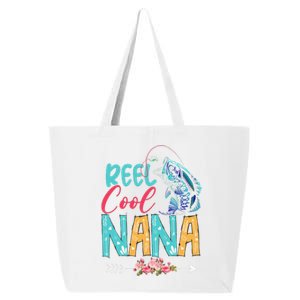 Funny Fishing Lover Happy Mothers Day Matching Proud Nana 25L Jumbo Tote