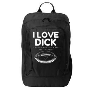 Funny Football Last Place Fantasy City Backpack