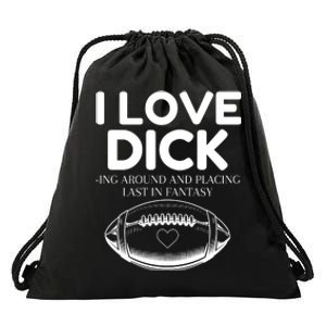 Funny Football Last Place Fantasy Drawstring Bag