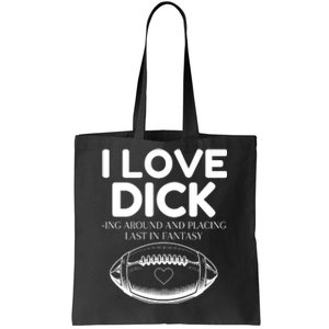 Funny Football Last Place Fantasy Tote Bag