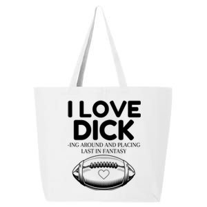 Funny Football Last Place Fantasy 25L Jumbo Tote