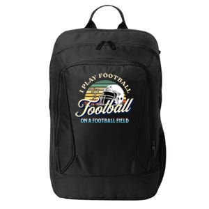 Funny Football Line Go Sports Ofunny Giftline Football Gameday Gift City Backpack